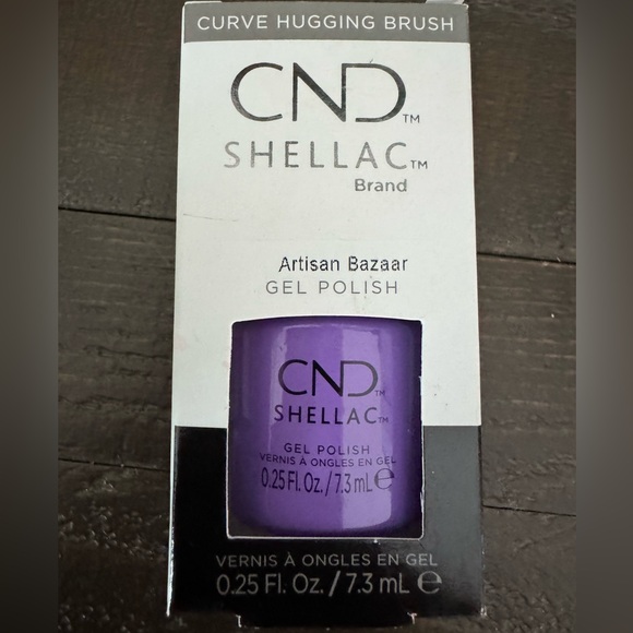 Cnd Shellac Gel Polish MEDITERRANEAN DREAM Summer .25oz New Artisan Bazaar NIB! - Picture 1 of 3